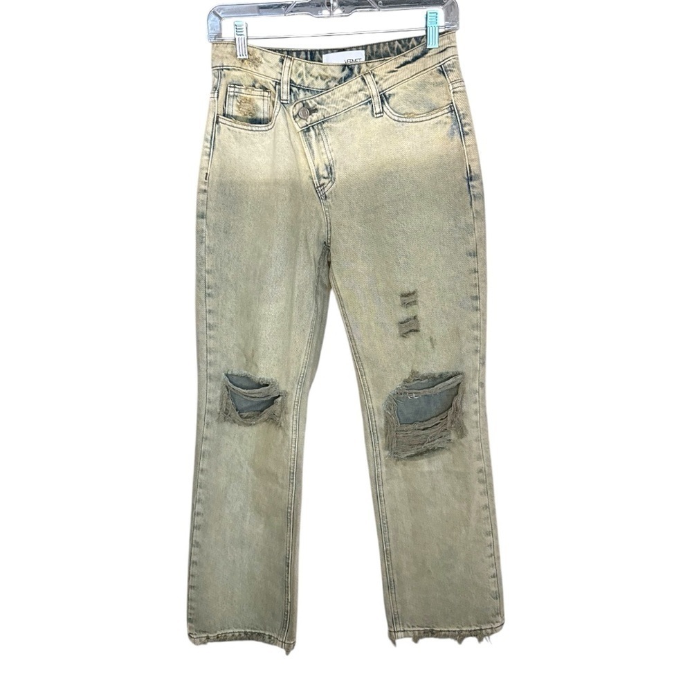 NWT VERVET Women's Beverley Acid Wash Ombre Jeans Sz 25